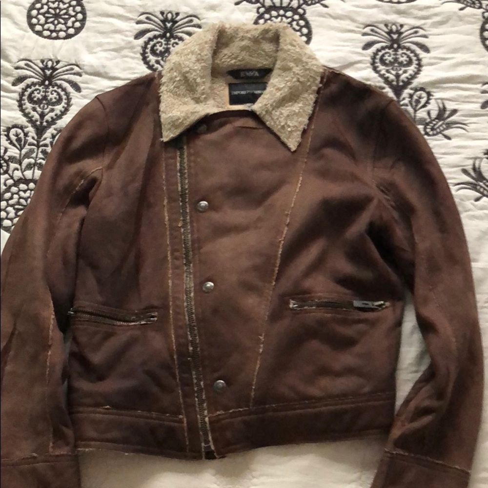 Emporio Armani Leather Jacket